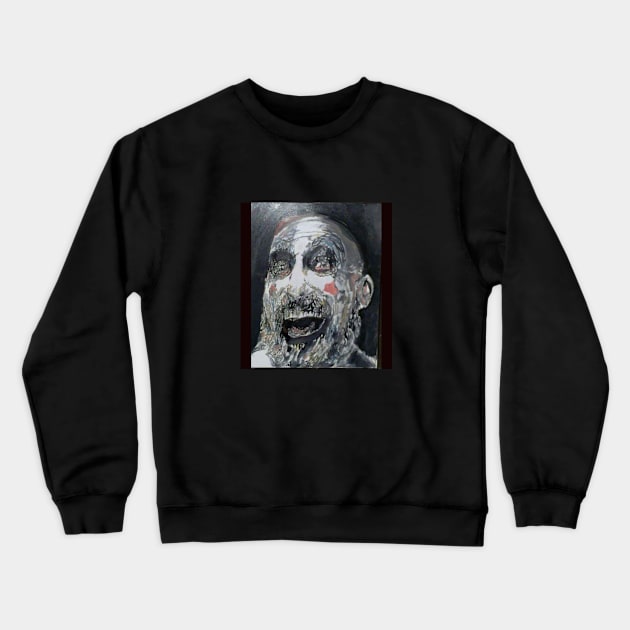 captain Spaulding Crewneck Sweatshirt by Mike Nesloney Art